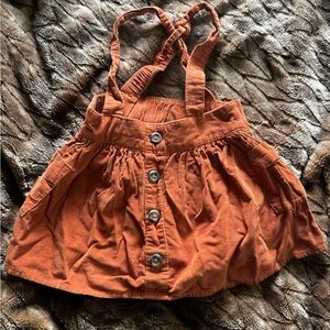 Cat & Jack Orange Casual Kids Dress